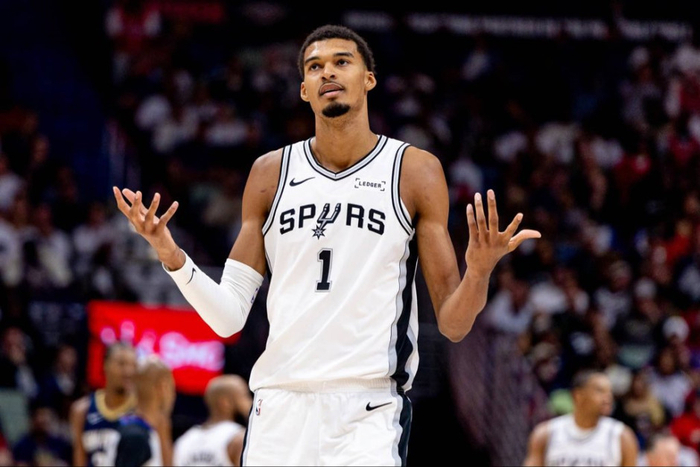 bet365官方网站-肘击对手脖子，文班亚马重罚禁赛？NBA官宣，处罚有结论了|马刺|森林狼|明尼苏达森林狼队|圣安东尼奥马刺队|纳兹-里德_新浪体育_新浪新闻